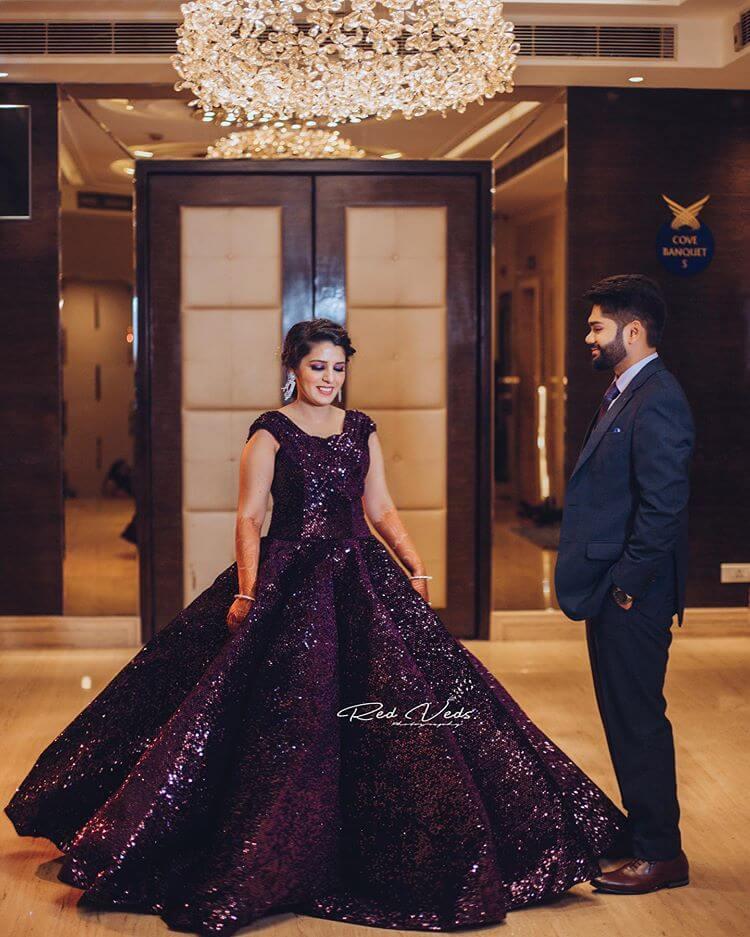 sequin gown design
