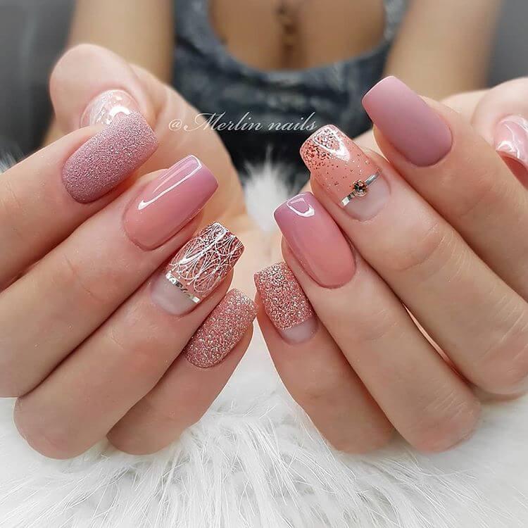 Elegant Bridal Nail Art Ideas