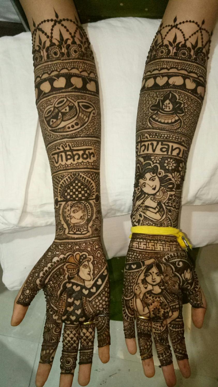 Portfolio - Santosh Mehandi Artist