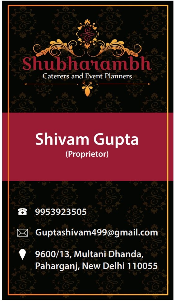 Portfolio - Shubharambh Caterers and Events Planners