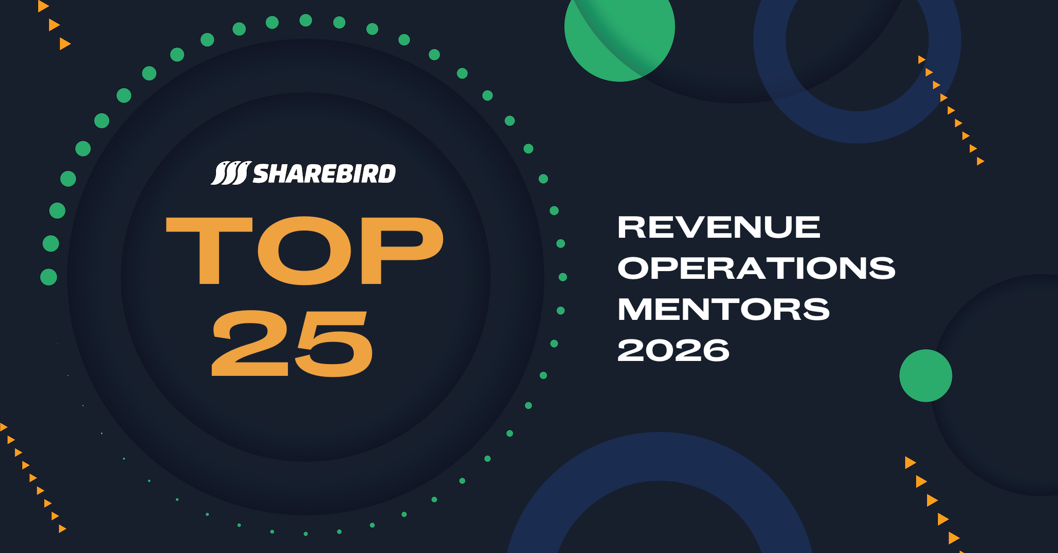 The Top 25 Revenue Operations Mentors To Learn From And Work For - 2026