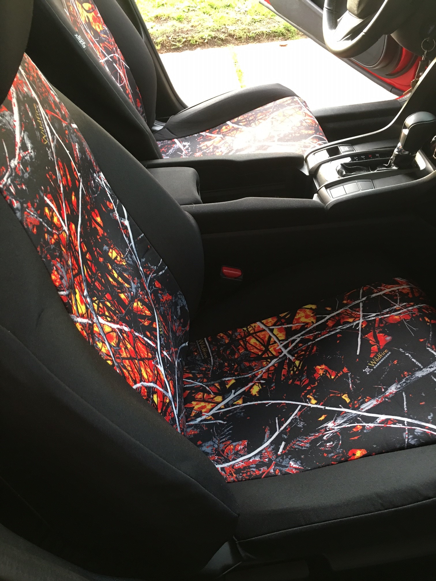 Wildfire Camo® Seat Covers Moonshine Camouflage® Custom Prints