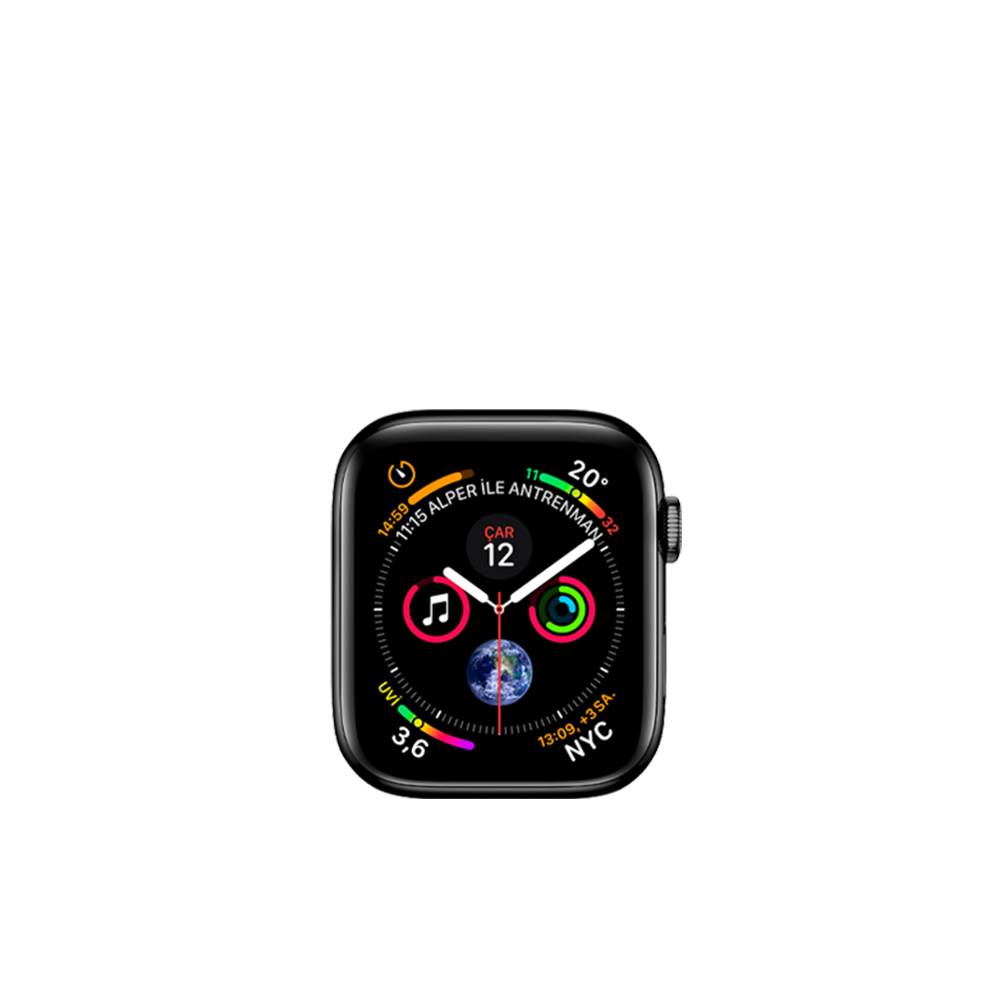 Apple Watch Series 4 (Cellular, Steel, 40mm) / 16GB / MTUQ2LL/A