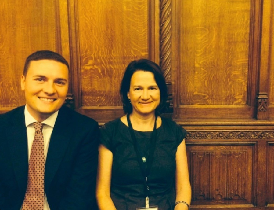 The previous image but Starmer is removed, leaving only Streeting and West