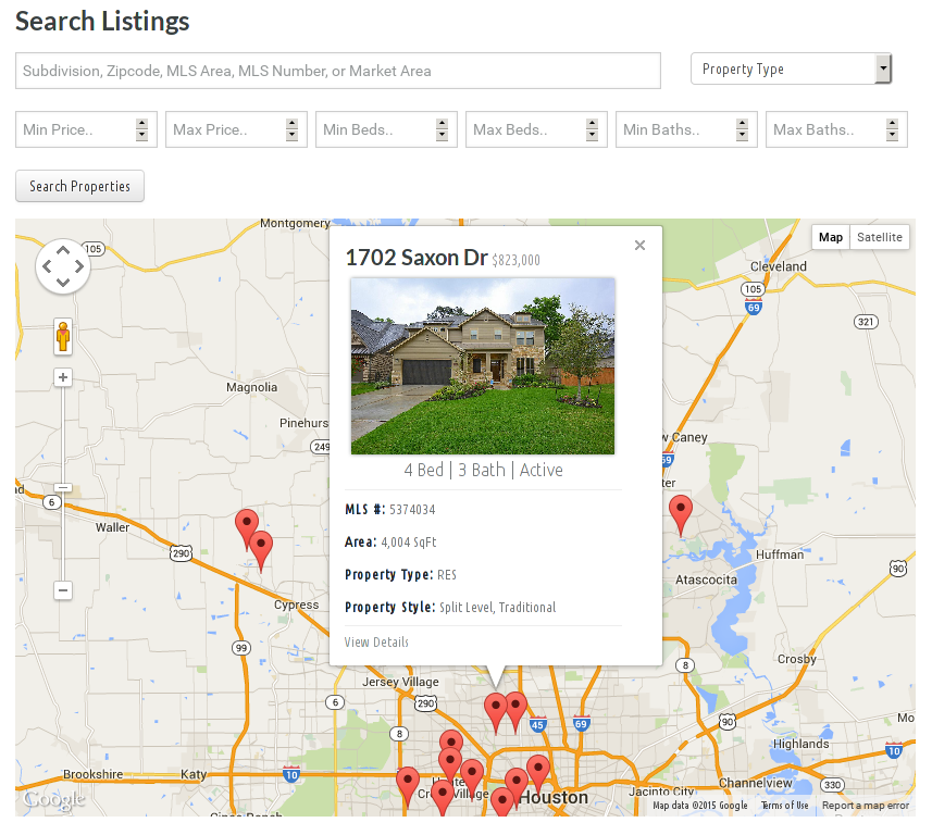 Wordpress Plugin Map Views