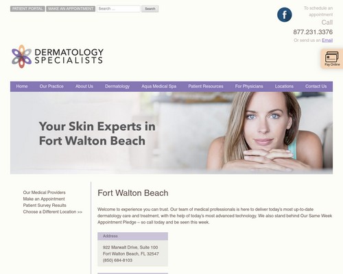 Dermatology Specialists Of Florida Fort Walton Beach Best Rated Dermatologists in Panama City Beach, FL - Photos & Reviews