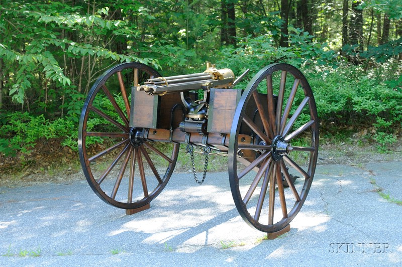 Colt Model 1881 Gatling Gun, Hartford, Connecticut (Sold for $250,000)