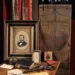 Temporary Grave Marker, Pistol, Bible, Documents of Corporal Randall Mann (Sold for Sold for: $13,200)