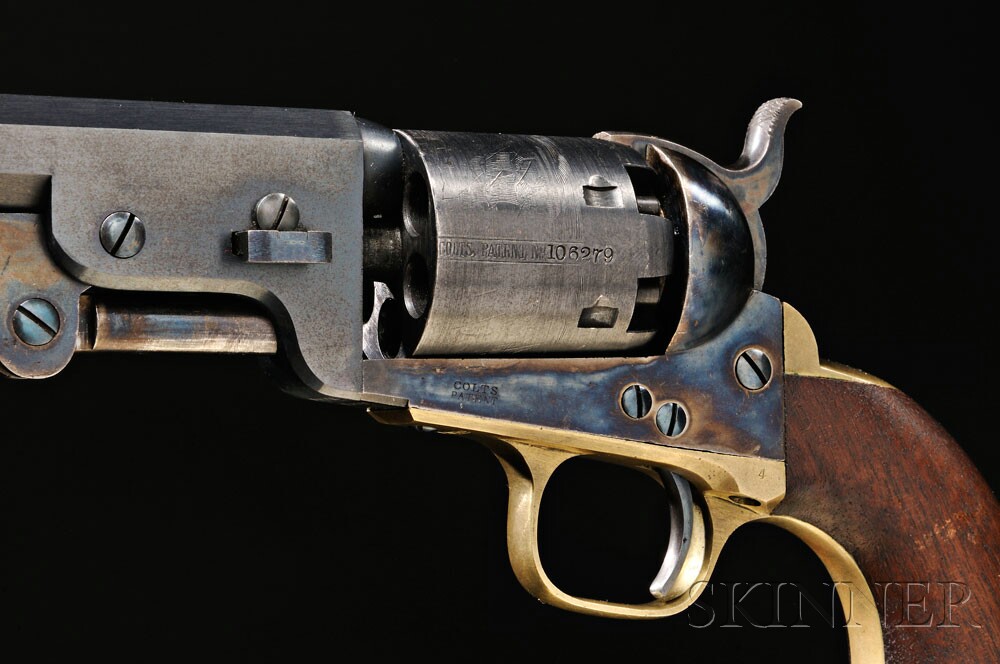 Colt Model 1851 Navy Revolver, c. 1861 (Lot 45, Estimate $18,000-$22,000)