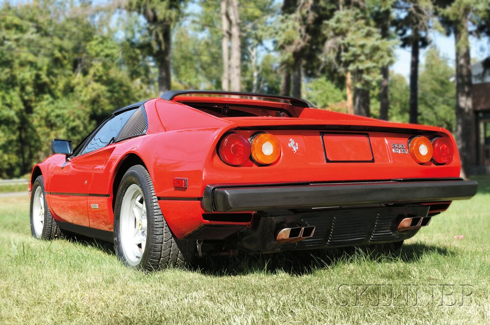 1980 Ferrari 308GTSI, VIN# 8A0032639 (Lot 1, Estimate $28,000-$32,000)