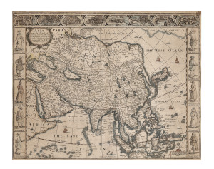 (Maps and Charts, Asia), Speed, John (1552-1629), Asia, with the Islands adioying described..., London, 1626 or later, sold for $3,318 at Skinner in 2011.