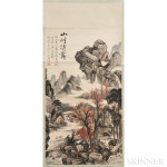 Hanging Scroll Painting, China, 20th century (Lot 1071, Estimate $400-$600)