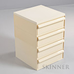 Kartell Stacking Drawers Designed by Simon Fussell, late 20th century (Lot 1097, Estimate $200-$225)