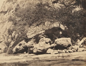 John Beasley Greene (American, 1832-1856)  River Bank, Algeria, 1855-56. (Lot 76, Estimate $3,000-$5,000)