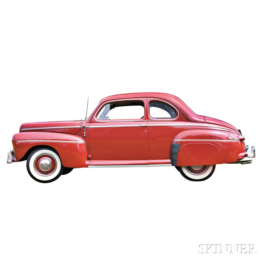 1942 Ford Coupe (Lot 5, Estimate $14,000-$16,000)