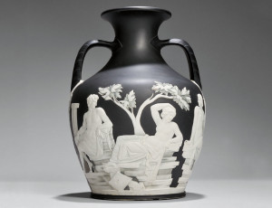 Wedgwood Numbered First Edition Copy of the Portland Vase, England, 18th century (Estimate $40,000-$60,000)