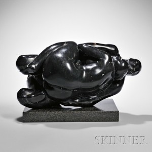 Francisco Zúñiga (Mexican, 1912-1998) Amantes, Signed and dated 'Zúñiga 1975'(Lot 427, Estimate: $40,000-60,000)