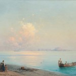 Ivan Konstantinovich Aivazovsky (Russian, 1817-1900) Along the Coast, Capri (Lot 265, Estimate: $130,000-190,000)