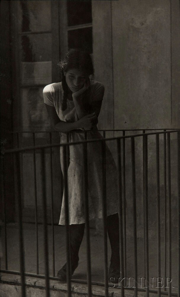 Manuel Álvarez Bravo (Mexican, 1902-2002) El Ensueño (The Daydream), 1931 (Lot 159, Estimate: $5,000-7,000)
