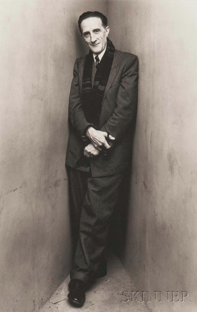 Irving Penn (American, 1917-2009) Marcel Duchamp, New York, 1960, Printed 1979 (Lot 181, Estimate: $15,000-25,000)