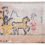 Pablo Picasso (Spanish, 1881-1973) Femme au char triomphal, 1949 (Lot 100, Estimate: $40,000-60,000)