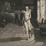 Martin Lewis (American, 1881-1962) Night in New York, 1932 (Lot 29, Estimate:$1,000-1,500)