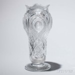 Webb Cut Glass Vase, England, early 20th century (Lot 526, Estimate: $3,000-5,000)