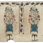 Painted Pine Fireboard, New England, early 19th century (lot 357, Estimate: $30,000-50,000)