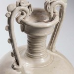 Straw-glazed Stoneware Amphora, China, Tang dynasty (Lot 20, Estimate: $10,000-15,000)