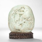 Jade Boulder, China, 18th century (Lot 202, Estimate: $60,000-80,000)