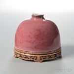 Peachbloom Water Coupe, China, 18th century (Lot 282, Estimate: $10,000-20,000)