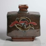 Bottle Vase, Kawai Kanjiro (1890-1966), Japan (Lot 379, Estimate: $1,500-2,500)