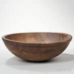 Large Turned Wooden Bowl (Lot 8, Estimate $600-800)