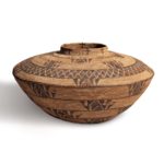 Yokuts Polychrome Basketry Olla, c. late 19th/early 20th century (Lot 398, Estimate: $6,000-8,000)