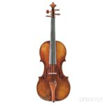 Italian Violin, Matteo Goffriller, Venice, c. 1725 (Lot 197, Estimate: $60,000-90,000)