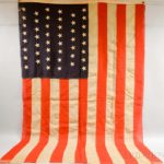 Forty-six Star American Flag (Lot 1019, Estimate: $300-500)