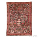 Fereghan Sarouk Rug, Western Iran, c. 1890 (Lot 146, Estimate: $3,000-4,000)