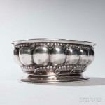 Georg Jensen Sterling Silver 'Melon' Pattern Center Bowl, Copenhagen, c. 1930 (Lot 55, Estimate: $8,000-12,000)