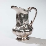 Gorham Sterling Silver Presentation Pitcher, Providence, c. 1897 (Lot 103, Estimate: $3,000-5,000)