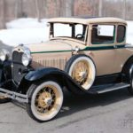 1931 Ford Model A Deluxe Five-window Coupe (Lot 8, Estimate $16,900-22,900)