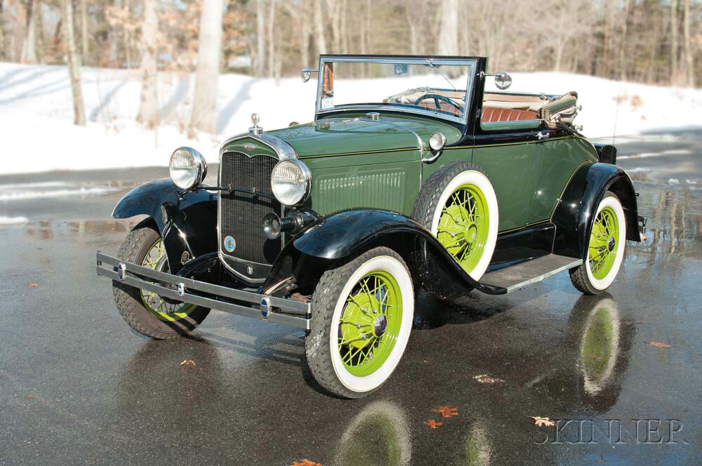 1931 Ford Cabriolet (Lot 10, Estimate: $18,000-22,900)