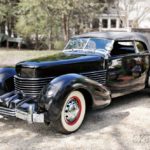 1937 Cord Phaeton 812 (Lot 11, Estimate: $110,000-120,000)