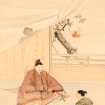 Hanging Scroll Depicting a Master and His Disciple, Japan, 20th century (Estimate: $200-300)
