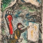 Marc Chagall (Russian/French, 1887-1985) Devant Saint-Jeannet, frontispiece for The Ceramics and Sculptures of Chagall, 1972 (Lot 69, Estimate: $3,000 - 5,000)