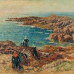 Henry Moret (French, 1856-1913) La Côte de Trégune/Harvesting Kelp (Lot 360, Estimate: $35,000-55,000)