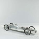 Stainless Steel and Found Object Sculpture of a High Speed Race Car, late 20th century (Lot 1147, Estimate: $4,000-6,000)