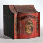 Gun Powder Tin (Estimate: $100-150)