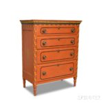 Soap Hollow-style Paint-decorated Chest of Drawers, 20th century (Lot 1104, Estimate $20-200)