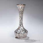 Silver Overlay Vase (Lot 1755, Estimate $300-500)