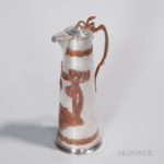 Art Nouveau Silver and Copper Wine Ewer (Lot 1716, Estimate $1,000-1,500)